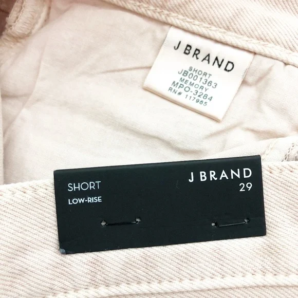 new J BRAND pale pink denim SHORTS size 29 - Picture 5 of 8